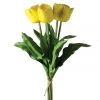 American Best 23" Tulip Bundle,Yellow Floral Stems