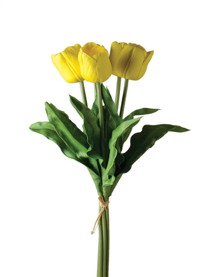 American Best 23" Tulip Bundle,Yellow Floral Stems 1 American Best 23" Tulip Bundle,Yellow Floral Stems