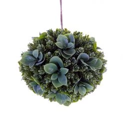 American Best 6" Hops With Leaves Ball, Green Floral Fillers