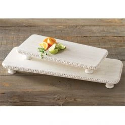 Mud Pie Beaded Serving Board (Various Sizes) Home Accents