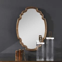 Uttermost Ariane Oval Wall Mirror Mirrors