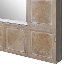 Uttermost Wooden Inlay Wall Mirror Mirrors