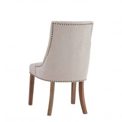 Forty West Designs Dining Chairs Brooke Side Chair, Washable Oatmeal