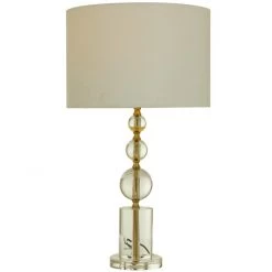 UMA Gold Crystal Glam Table Lamp