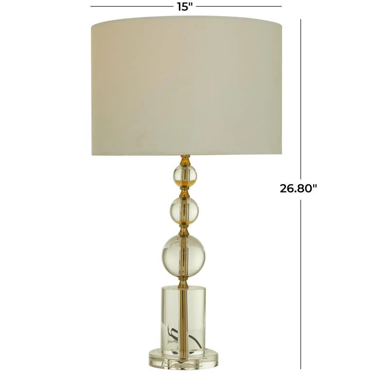 UMA Gold Crystal Glam Table Lamp 2 UMA Gold Crystal Glam Table Lamp