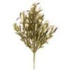 K&K Interiors 20" Celosia Spray Stem, Cream Floral Stems