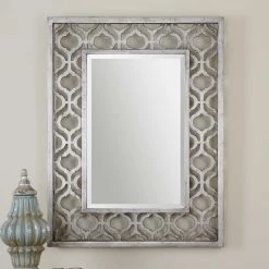 Uttermost Mirrors Antique Silver Leaf Mirror