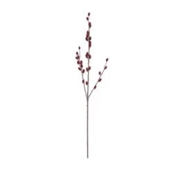 K&K Interiors 33" Willow Stem, Burgundy Greenery