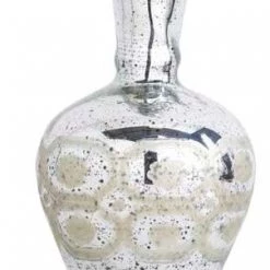 K&K Interiors Mercury Glass Bud Vase (Various Styles)