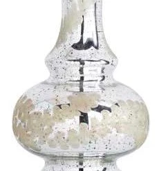 K&K Interiors Mercury Glass Bud Vase (Various Styles)