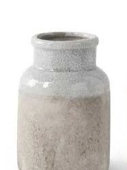 K&K Interiors Ceramic Pot With Light Blue Glaze (Various Styles) Home Accents 9 K&K Interiors Ceramic Pot With Light Blue Glaze (Various Styles) Home Accents