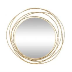 UMA Gold Contemporary Wall Mirror