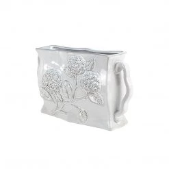 Import Collection Vases, Bottles, & Containers Hydrangea Ceramic Vase (Various Sizes)