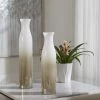 Uttermost Ombre Ivory And Beige Vase (Various Sizes)