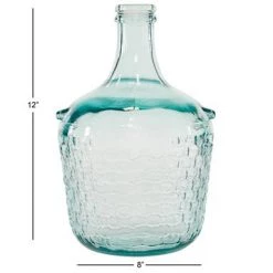UMA Basket Weave Glass Bottle Vase Vases, Bottles, & Containers