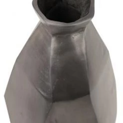 UMA Aluminum Gray Vase Vases, Bottles, & Containers