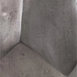 UMA Aluminum Gray Vase Vases, Bottles, & Containers