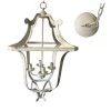 Crestview Chandeliers White Lantern Chandelier
