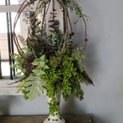 Diane Organic Grapevine Candle Topper Floral Arrangements