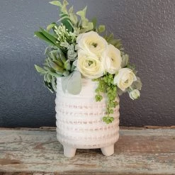 Diane Floral Arrangements Asymetrical Neutral Floral