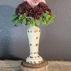 Diane Mauve And Eggplant Floral Orb