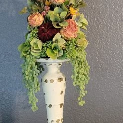 Diane Floral Arrangements Fall Candle Topper