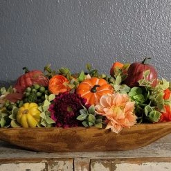 Diane 20" Fall Doughbowl Centerpiece