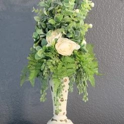 Diane Neutral Candle Topper Floral Arrangements