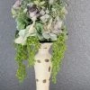 Diane 9" Tall Candle Topper Floral Arrangements