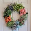 Diane 24" Everyday Wreath Floral Arrangements