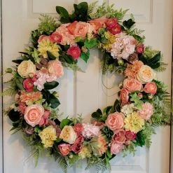 Diane 28" Wreath Floral Arrangements