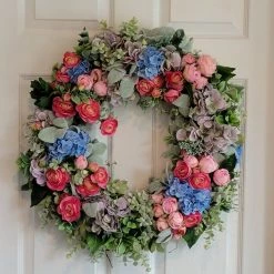 Diane 22" Spring Wreath Floral Arrangements