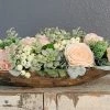 Diane 14" Doughbowl Floral Arrangements
