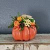 Diane 7" Orange Fall Pumpkin