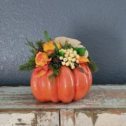 Diane 7" Orange Fall Pumpkin