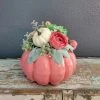 Diane Floral Arrangements Coral Fall Pumpkin