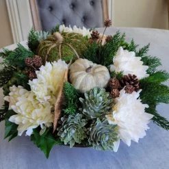 Diane Organic Fall Centerpiece Floral Arrangements
