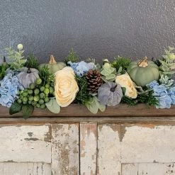 Diane 26" Fall Arrangement On Handled Breadboard