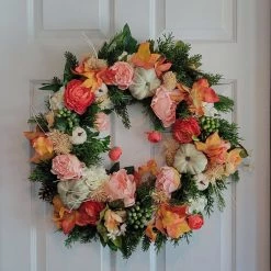 Diane Floral Arrangements 24" Fall Wreath