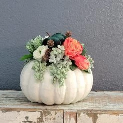 Diane Floral Arrangements 10" Pumpkin Arrangement