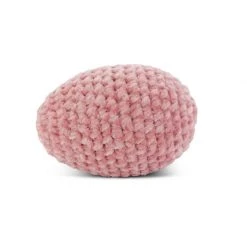 K&K Interiors 4.25" Crochet Easter Egg (Various Colors)
