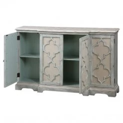 Uttermost Sophie Four Door Cabinet Consoles, Breakfronts, & Sideboards