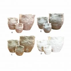 Import Collection Kasper Vases, Set Of 3 (Various Colors) Vases, Bottles, & Containers