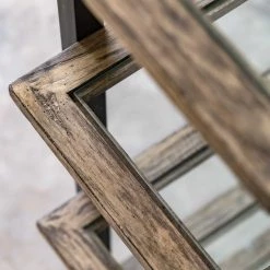 Uttermost Accent Furniture Olwyn Etagere Glass Shelves