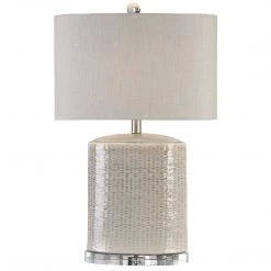Uttermost Taupe-Gray Modica Table Lamp