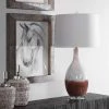 Uttermost Lamps Durango Terracotta Rust Table Lamp