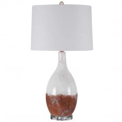 Uttermost Lamps Durango Terracotta Rust Table Lamp