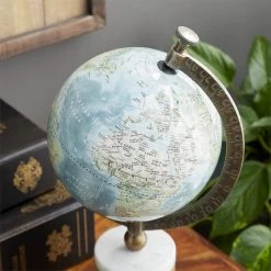 UMA Wood & Metal Globe Home Accents