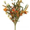 A&B Floral 22" Flower Bead Spike Bush
