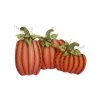 Round Top Collection Classic Orange Pumpkin (Various Sizes)